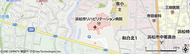 静岡県浜松市中央区和合北周辺の地図
