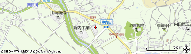 静岡県菊川市中内田997周辺の地図