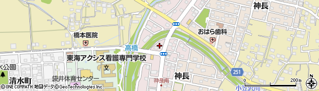 ケアライフ上野周辺の地図