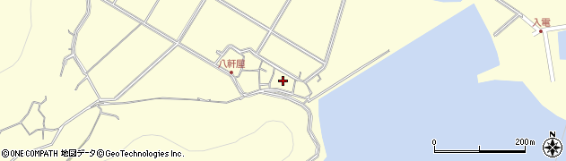 兵庫県赤穂市福浦3587周辺の地図