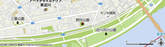 野村公園周辺の地図