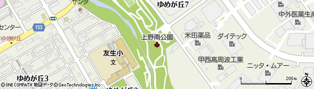 上野南公園周辺の地図