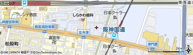 神戸相互タクシー株式会社　採用係周辺の地図