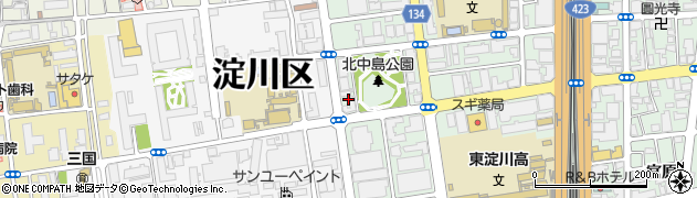 印度のルー 新大阪店周辺の地図
