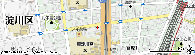 株式会社リブネット　関西支店周辺の地図