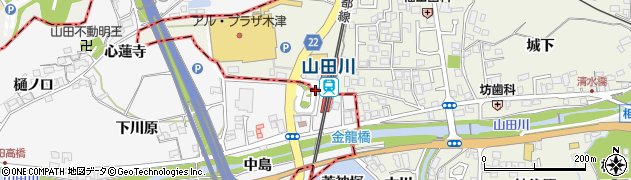 山田川駅周辺の地図