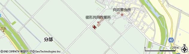 三重県津市分部2745周辺の地図