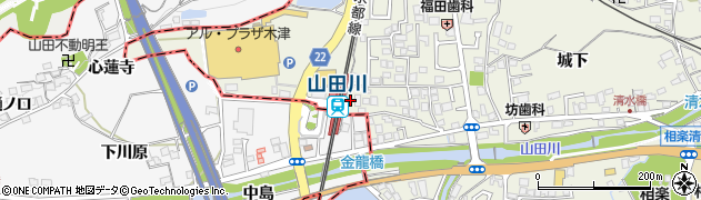 京都府木津川市相楽城西30周辺の地図