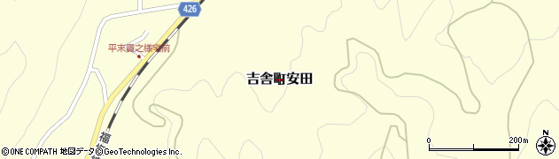 広島県三次市吉舎町安田周辺の地図