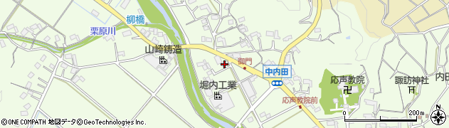 静岡県菊川市中内田931周辺の地図