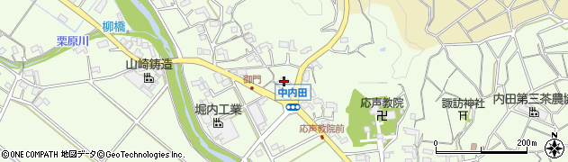 静岡県菊川市中内田1095周辺の地図