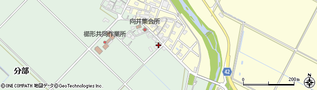 三重県津市分部236周辺の地図