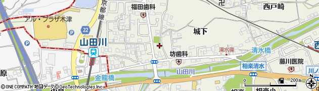 京都府木津川市相楽城西82周辺の地図