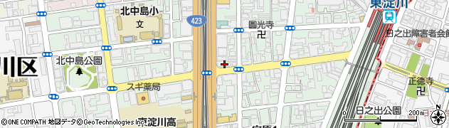 株式会社進和　大阪営業部周辺の地図