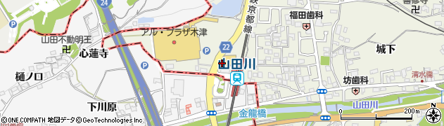 京都府木津川市相楽城西23周辺の地図