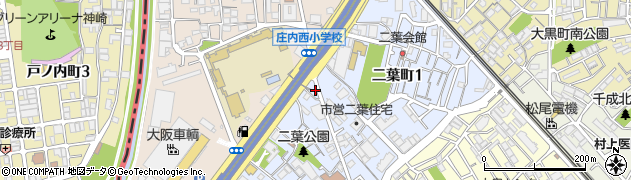 株式会社二葉建装店周辺の地図