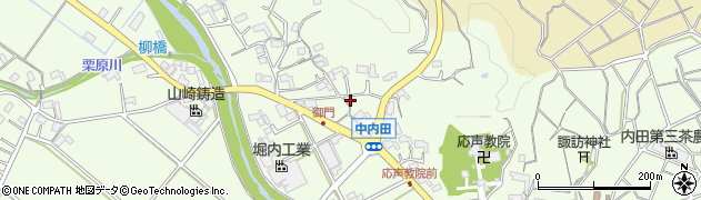 静岡県菊川市中内田1108周辺の地図