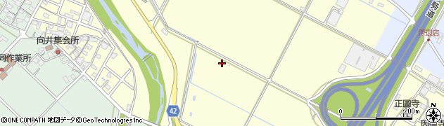 三重県津市安東町周辺の地図