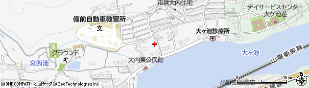 岡山県備前市大内610周辺の地図