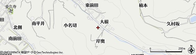 愛知県知多郡南知多町内海大根35周辺の地図