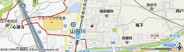 京都府木津川市相楽城西46周辺の地図