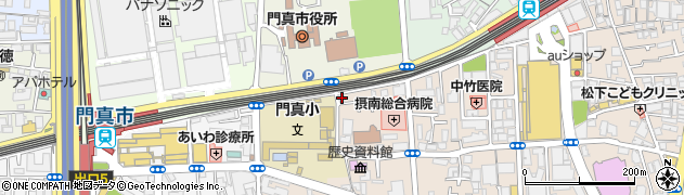 門真民主商工会館周辺の地図