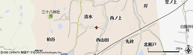 京都府木津川市加茂町観音寺西山田5-2周辺の地図