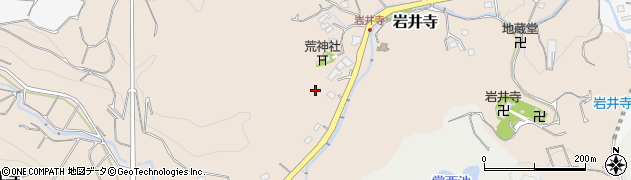 静岡県掛川市岩井寺周辺の地図