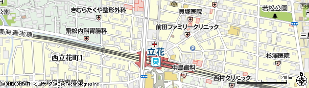 キッチンオリジン　立花北口店周辺の地図