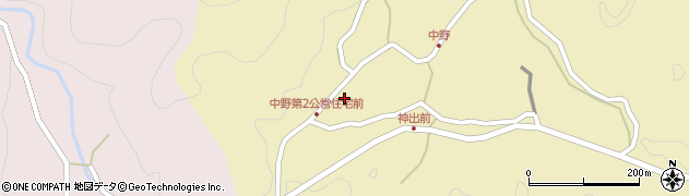 三重県津市美里町北長野523周辺の地図