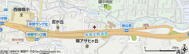 福城寺　大阪別院寺務局周辺の地図