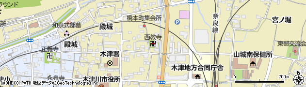 京都府木津川市木津雲村3周辺の地図