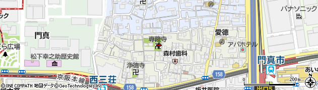専隆寺周辺の地図