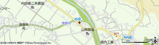 静岡県菊川市中内田1327周辺の地図