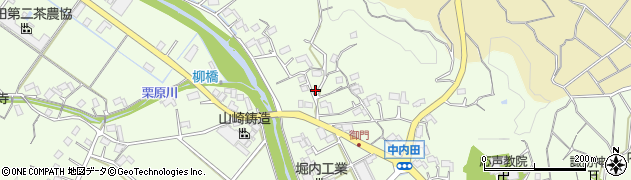 静岡県菊川市中内田1207周辺の地図