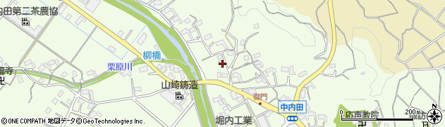 静岡県菊川市中内田1191周辺の地図