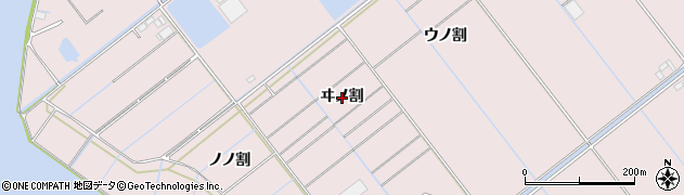 愛知県豊橋市神野新田町（ヰノ割）周辺の地図