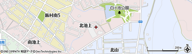 豊橋市役所　斎場周辺の地図