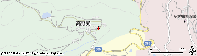 岡山県岡山市北区高野尻718周辺の地図