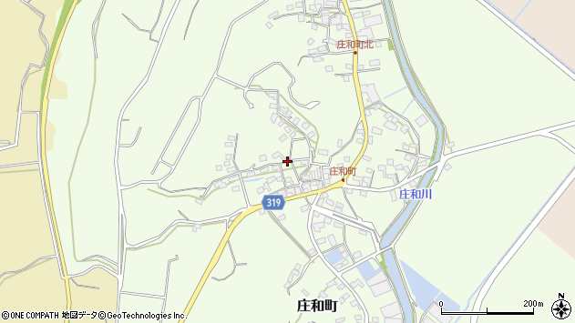 〒431-1206 静岡県浜松市中央区庄和町の地図