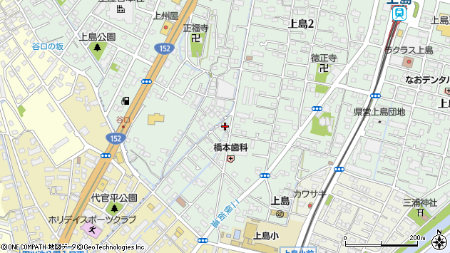 〒433-8122 静岡県浜松市中央区上島の地図