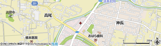 菓子司冨士屋周辺の地図