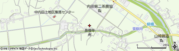 静岡県菊川市中内田2584周辺の地図