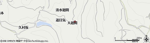 愛知県知多郡南知多町内海大廻間周辺の地図