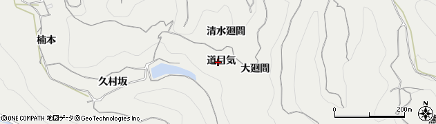 愛知県知多郡南知多町内海道目気周辺の地図
