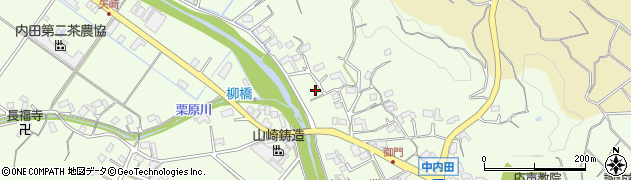 静岡県菊川市中内田1181周辺の地図