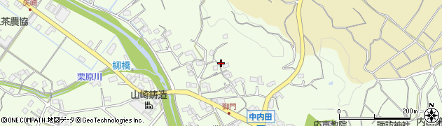 静岡県菊川市中内田1204周辺の地図