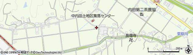 静岡県菊川市中内田3012周辺の地図