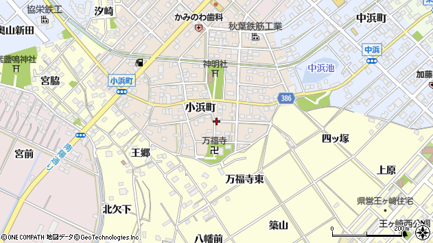 〒441-8067 愛知県豊橋市小浜町の地図