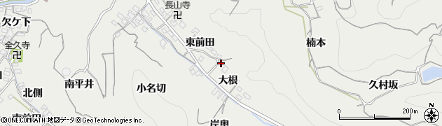 愛知県知多郡南知多町内海大根16周辺の地図